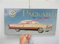 modern "packard" metal-tin sign