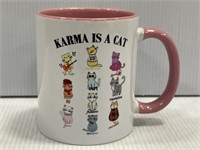 Karma is a cat Taylor swift coffee mug