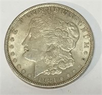 1921 Morgan Silver Dollar