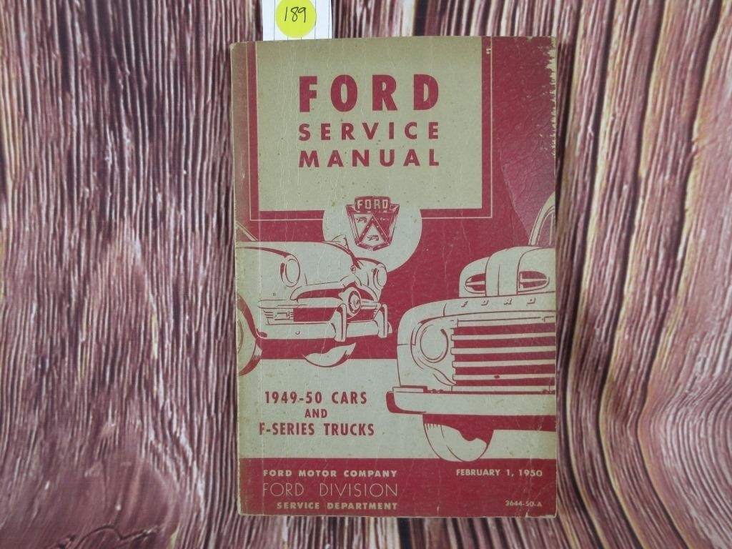 1950 Ford Service Manual