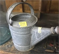 WATERING CAN AND GLASS JUG