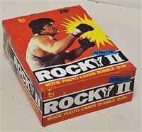 Topps "Rocky II Rematch" Movie Photo Trading Cards