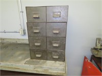 Lot of Stacking Metal Boxes