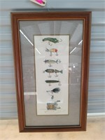 Framed Marilyn Johnson print 30x18