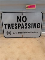 U.S. Steel Tubular Products sign 12x18