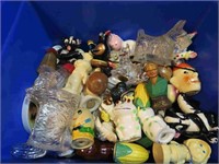 Huge Lot Collectible Salt & Pepper Shakers & MORE