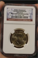 An NGC $1.00 Presidential Coin