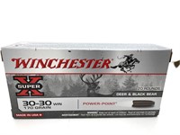 (20) Rounds 30-30, Winchester 170 Gr. PowerPoint