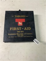 Vintage first aid metal box