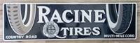 Racine Rubber Co. Tires Embossed Advertising