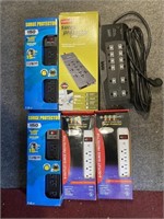 LOT OF SURGE PROTECTORS