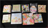 lot of novelty easter napkins