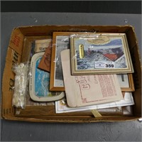 Advertising Paper Goods - Hunting Pictures - Etc