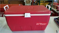 COCA-COLA PLASTIC TRUNK TYPE COOLER, MADE BY