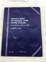 1958 Liberty Head or Morgan Silver Dollar Book No