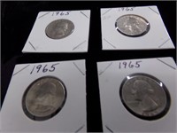 4 1965 quarters