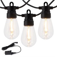 B1585  Yyton Outdoor String Lights, 16.4 ft S14 LE