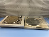 2X AUDIO TURNTABLES PIONEER PL-200 & OTHER