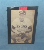 Elston Howard early penny arcade baseball card