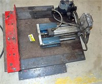 HOMEMADE  HYDRAULIC AIR OPERATED  CAN CRUSHER