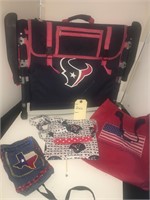 TEXANS FOOTBALL BLEACHER CHAIR AND MORE