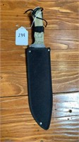 Frost Cutlery Large Knife in Scabbard