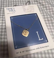 C11) new “L” necklace