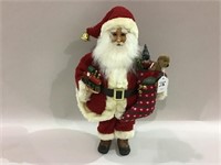Karen Didion Original Santa w/ Stocking of Toys