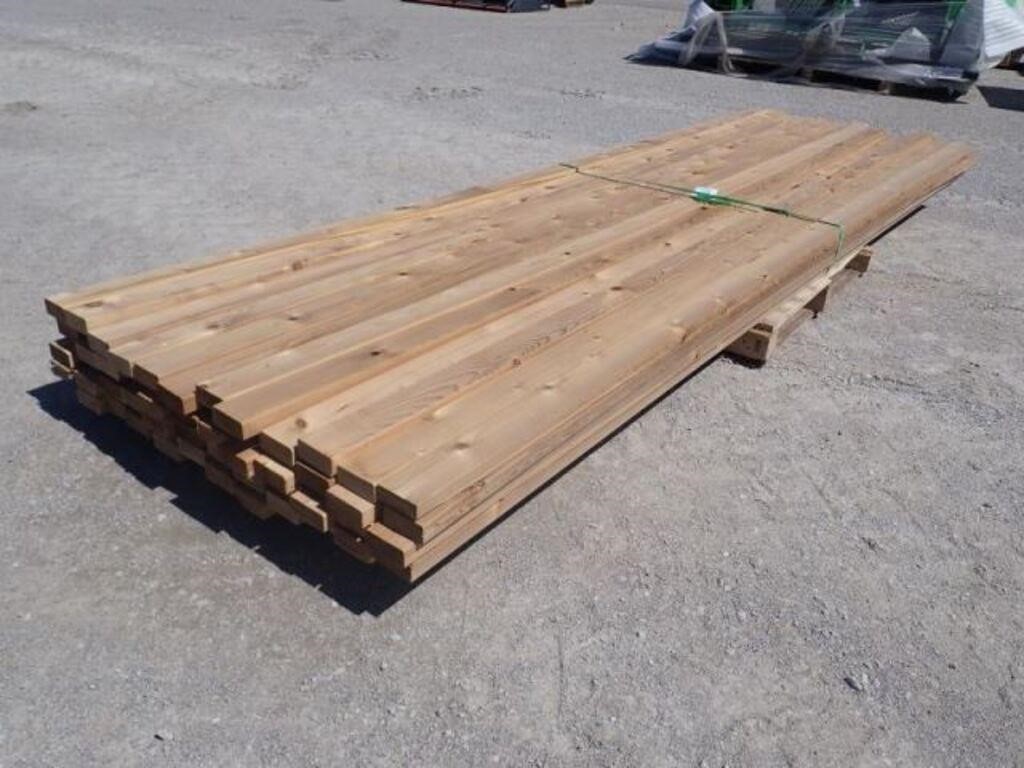 Qty Of 2 In. x 4 In. x 12 Ft. Low Grade Western