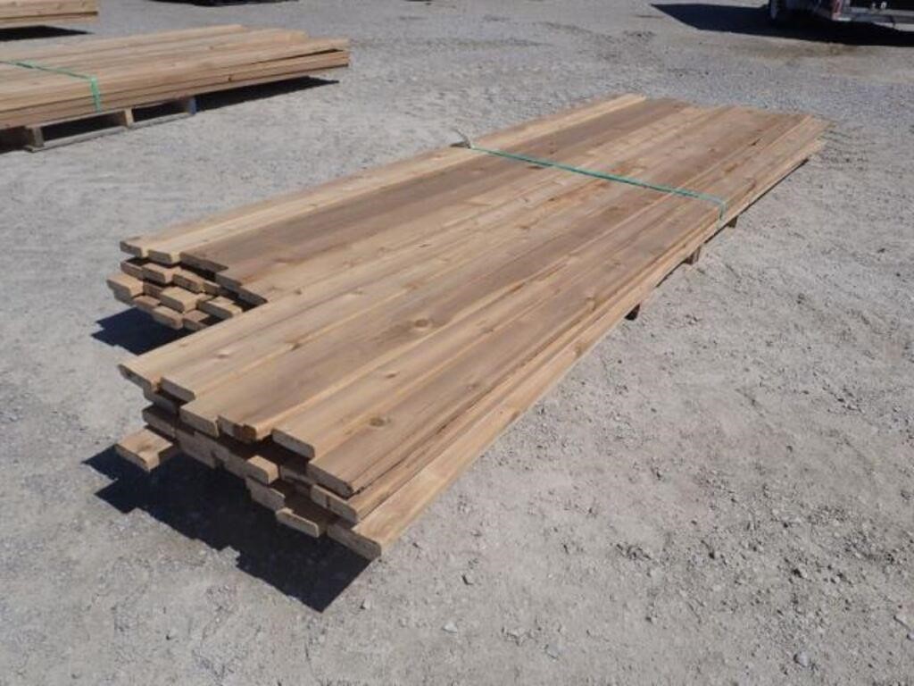 Qty Of 5/4 In. x 4 In. x 10 - 12 Ft. Low Grade