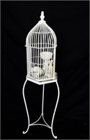 Bird Cage on Pedestal 41"T