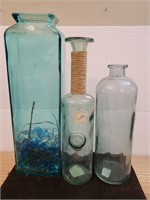 Glass Vase Lot