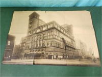 Early photograph of Carnegie Hall in New York on