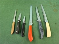 Six knives