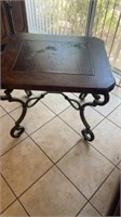 Side table iron legs