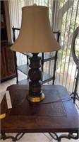 Fine wooden lamp