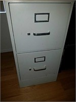 2 Drawer Metal File Cabinet #2