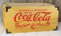 Coca-Cola Small Wooden Crate