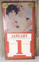 Coca-Cola Calendar Display
