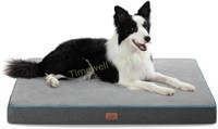 Bedsure Orthopedic Dog Bed XL  41x29x3.5 in  Grey