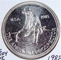 Coin 1 Troy Ounce Engelhard .999 Fine Sil