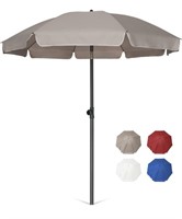 AMMSUN Patio Umbrella Market Table Umbrella 6.5