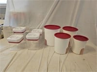 Tupperware and Crofton Canister Sets