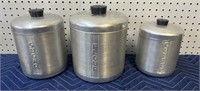 MCM ALUMINUM CANISTER SET