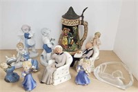 Group of assorted porcelain & ceramic figures