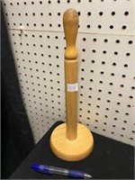 WOOD PAPER TOWEL HOLDER