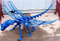 Metal Sculpture Yard Art Dragonfly