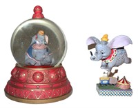 Disney Dumbo snow globe & figurine