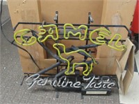 Neon Camel Sign.
