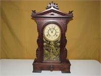 Working mantle clock